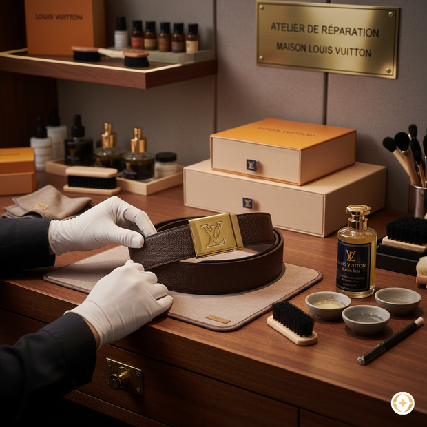 Men’s Wallet, Belt & Snapback Cleaning