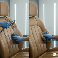 Leather Car Seat Restoration & Protection